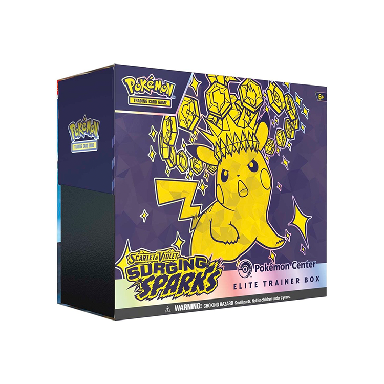 Pokemon TCG - Scarlet & Violet 8: Surging Sparks - Elite Trainer Box