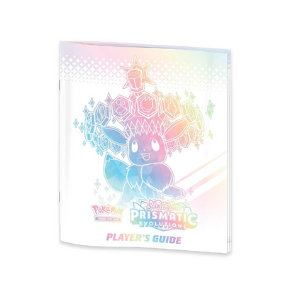 Pokémon TCG Prismatic Evolutions player guide and rulebook – Learn new strategies and gameplay mechanics.